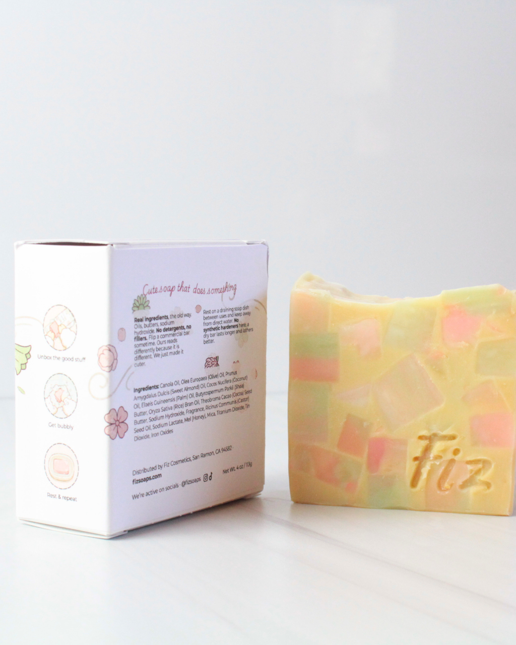 Flowerful - Wildflower Honey Bar for Hands & Body