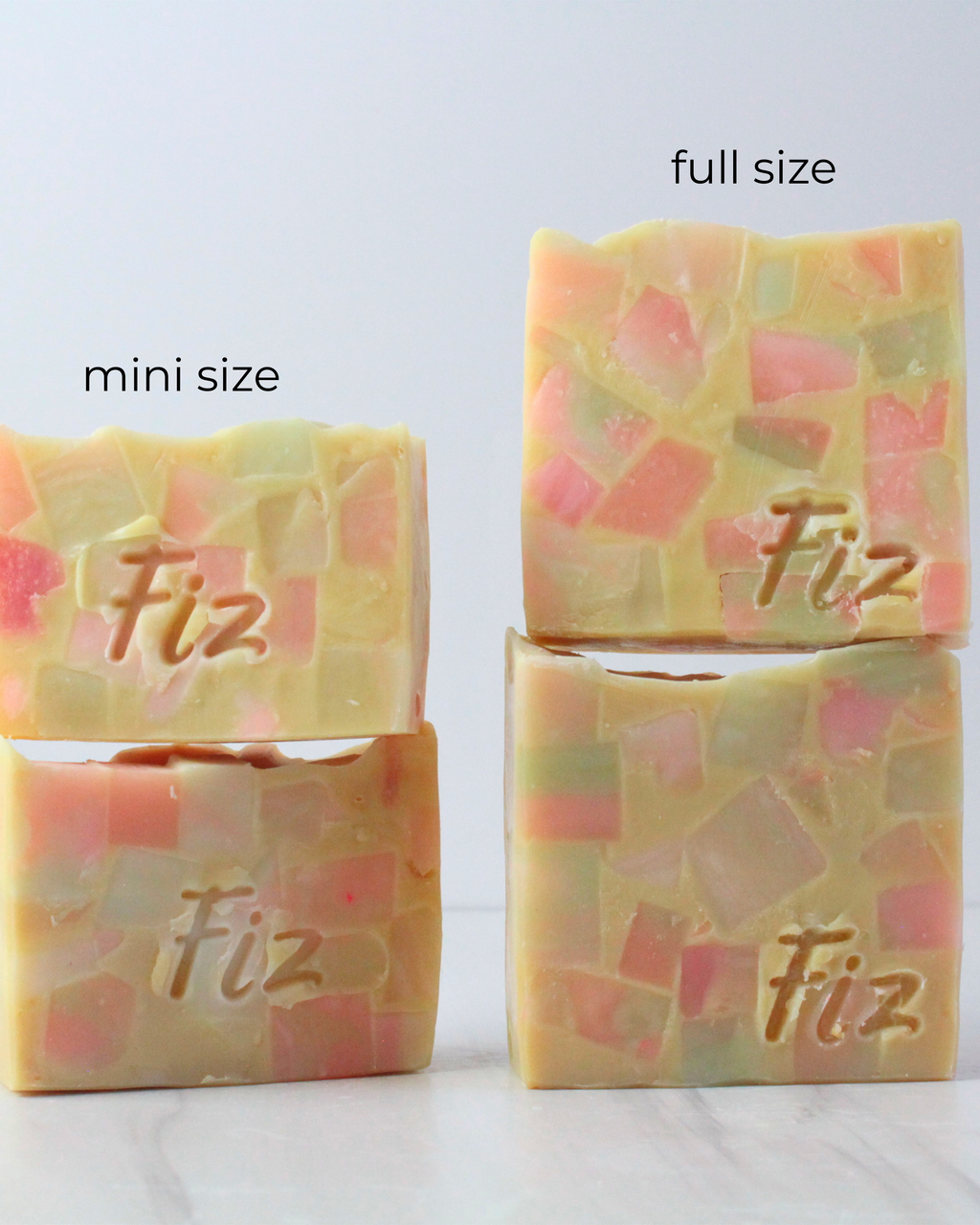 The Duo - Coconuts & Quiet Time + Flowerful - Mini or Full Size Soap Bars for Hands & Body