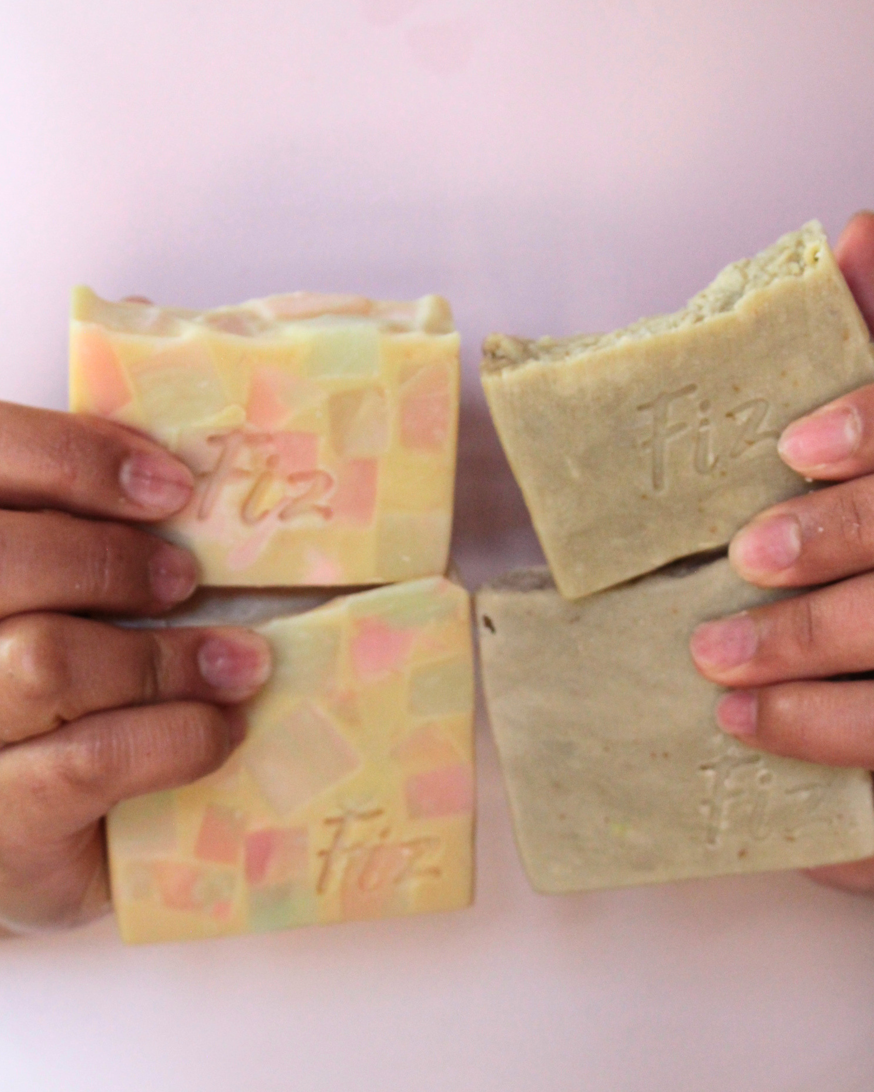 The Duo - Coconuts & Quiet Time + Flowerful - Mini or Full Size Soap Bars for Hands & Body