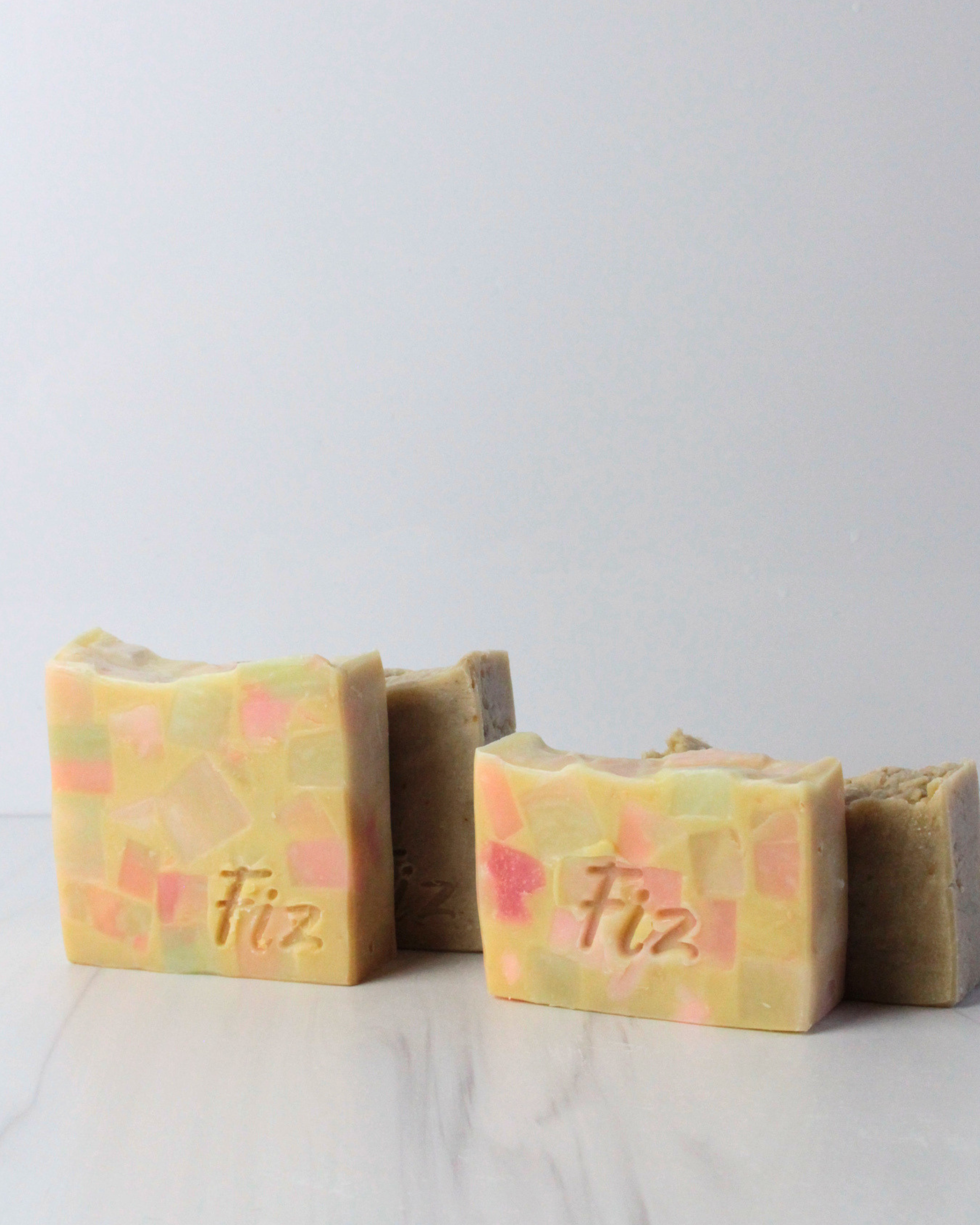 The Duo - Coconuts & Quiet Time + Flowerful - Mini or Full Size Soap Bars for Hands & Body