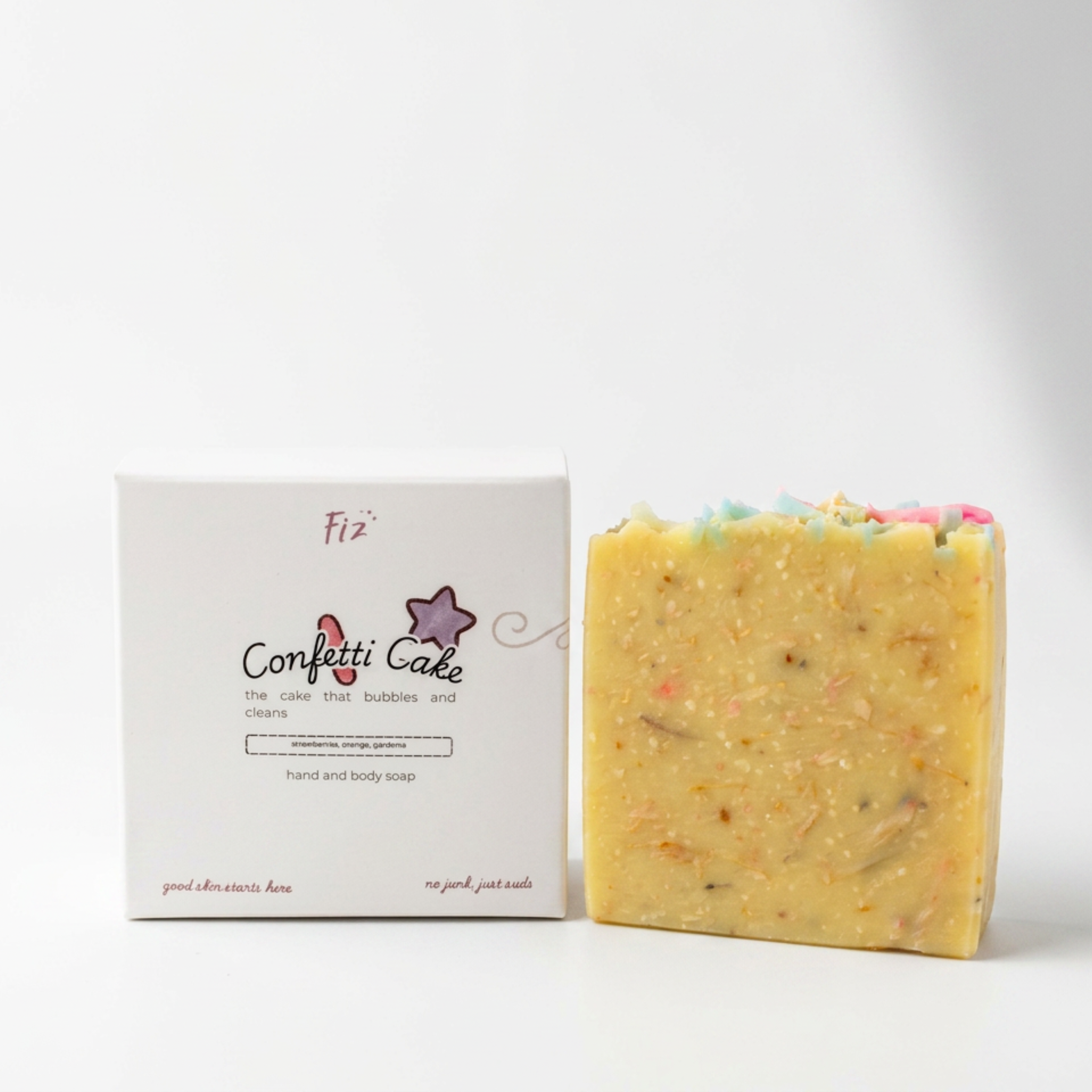 Confetti Cake Soap Bar
