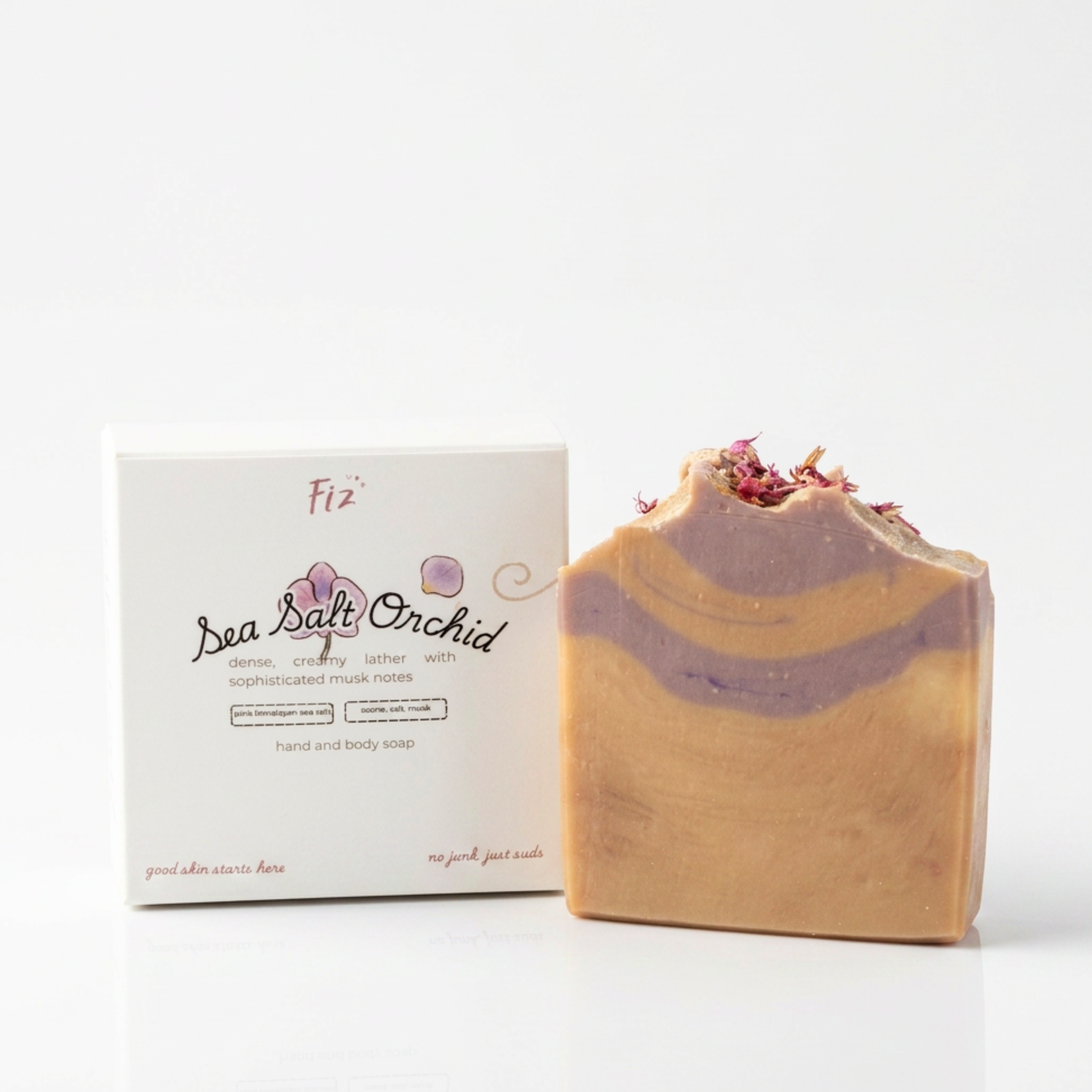 Sea Salt Orchid Soap Bar