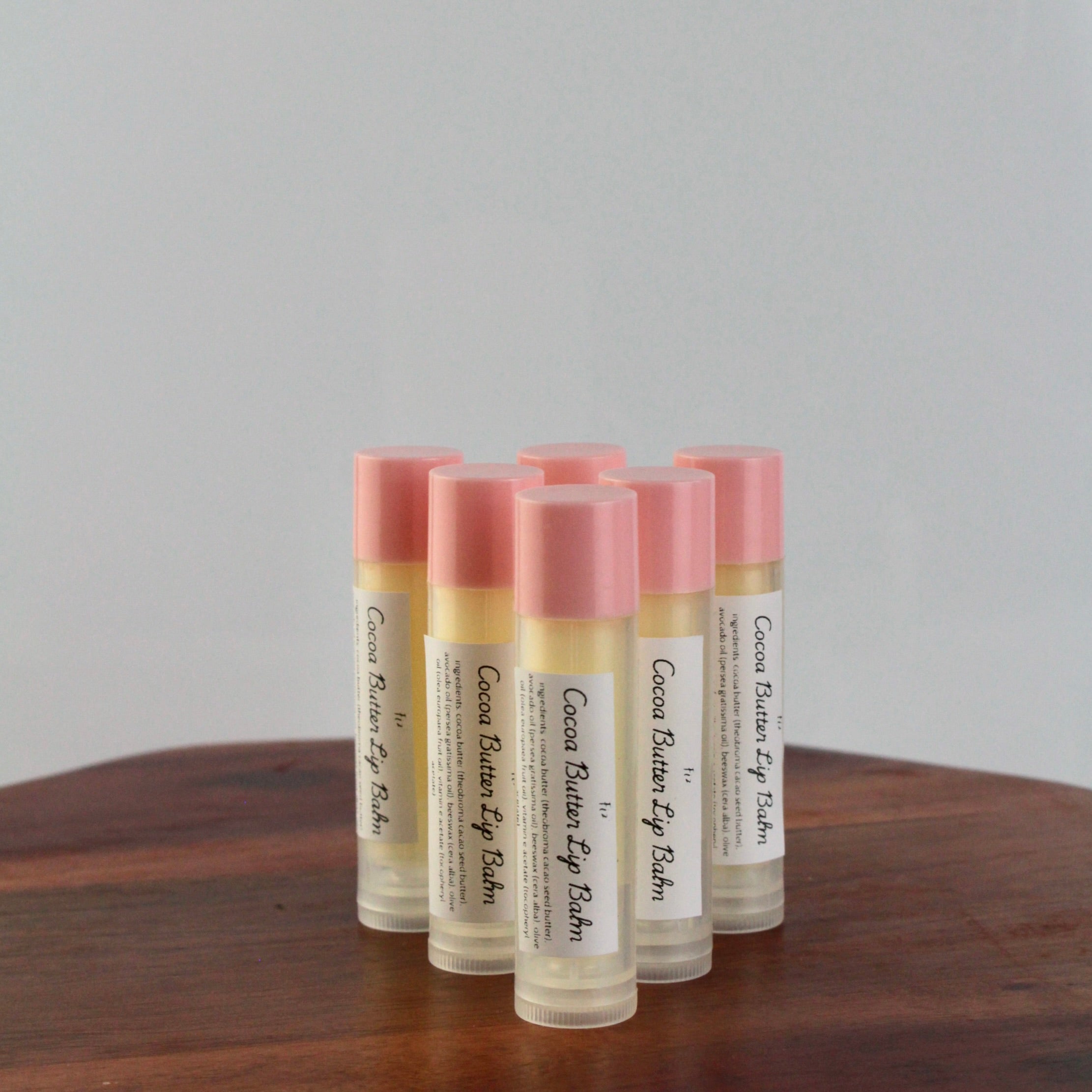 Cocoa Butter Lip Balm (100% Natural)