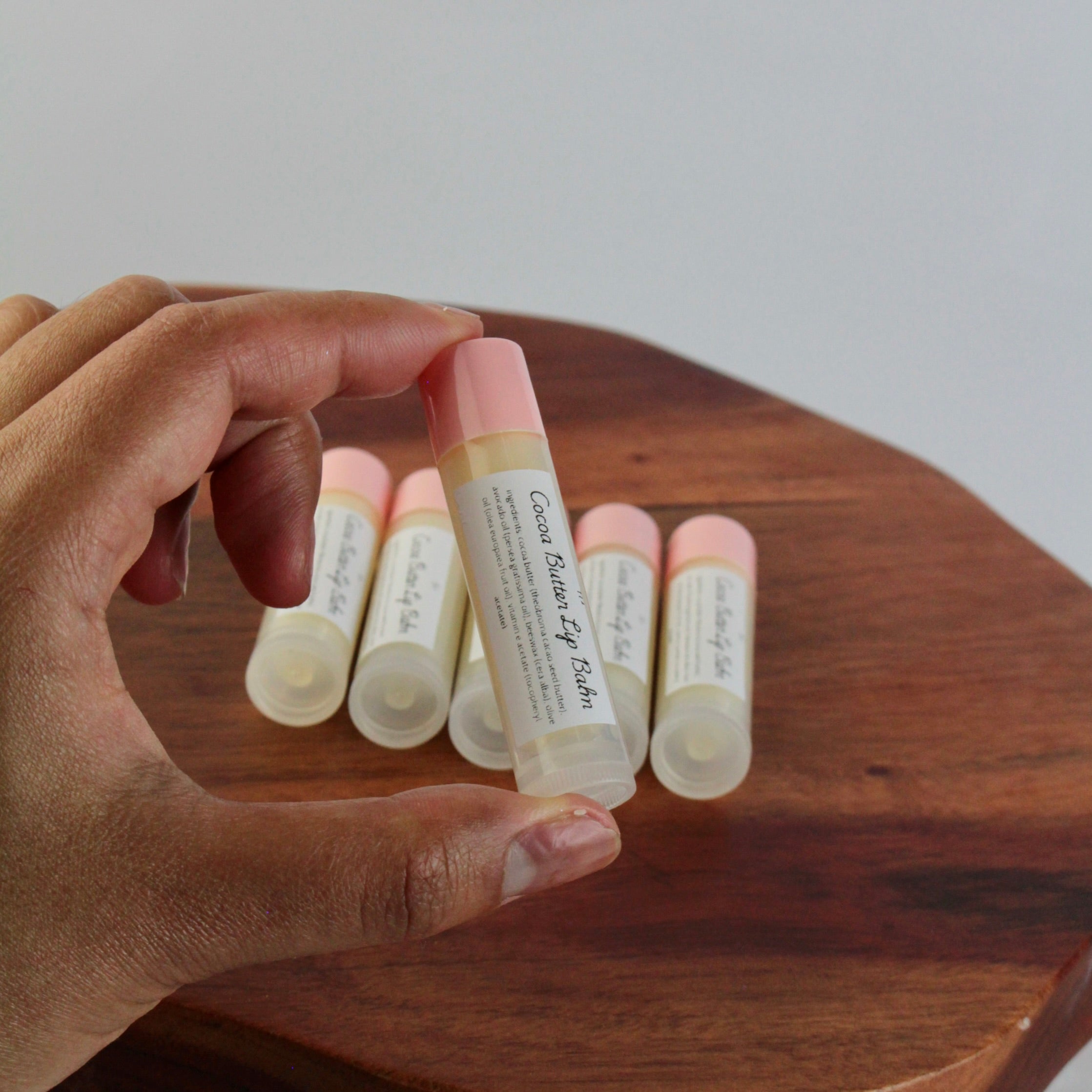 Cocoa Butter Lip Balm (100% Natural)