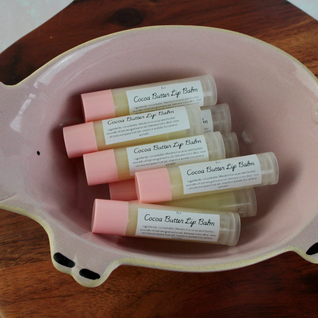 Cocoa Butter Lip Balm (100% Natural)