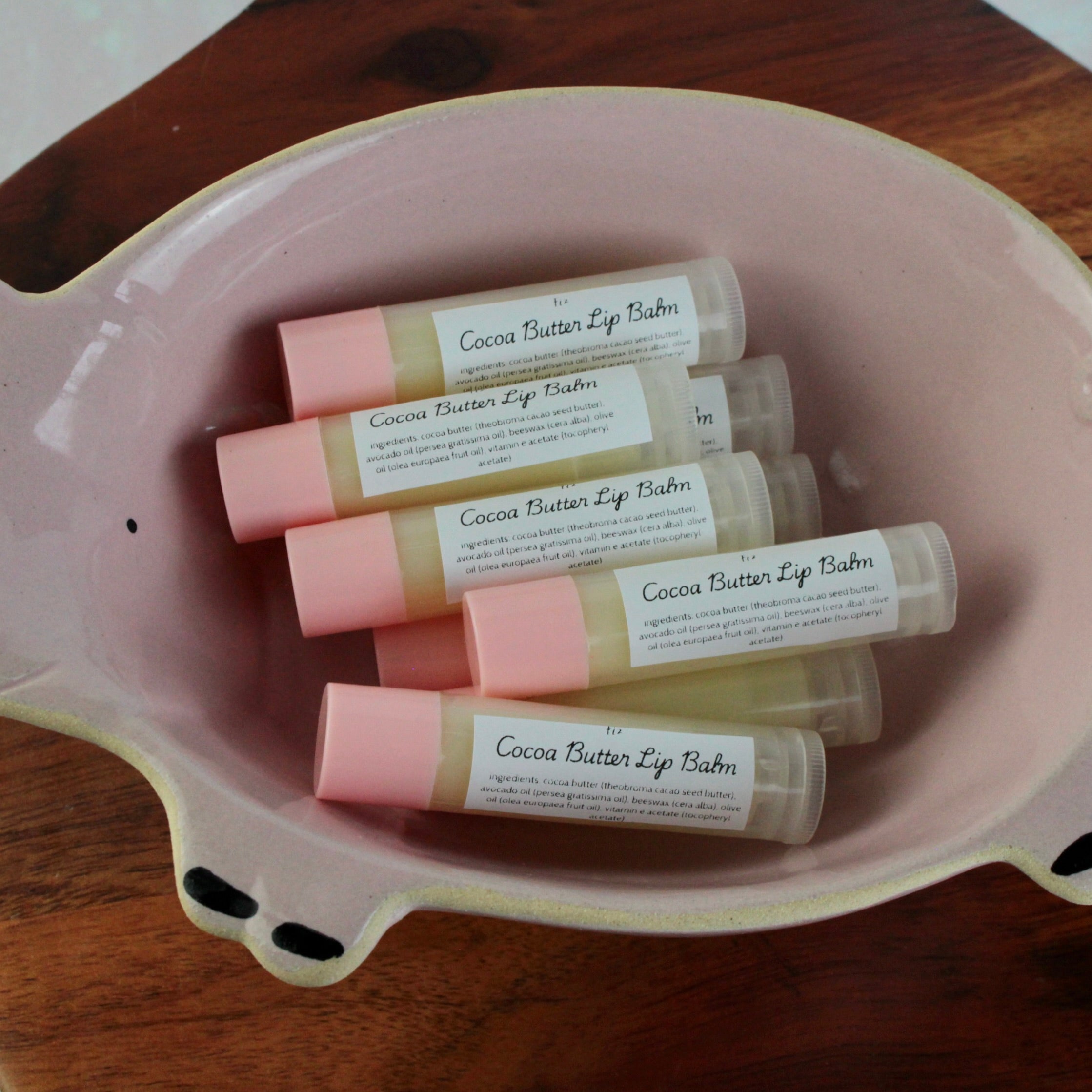 Cocoa Butter Lip Balm (100% Natural)