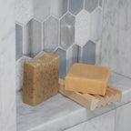 Peach Pit + Coconut Speckles Exfoliating Soap Set (FREE Gift)