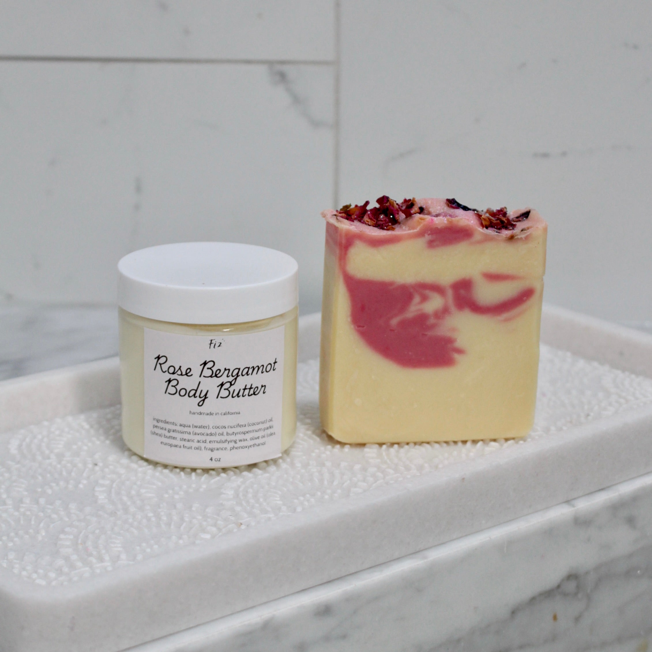 Rosebud Bergamot Soap