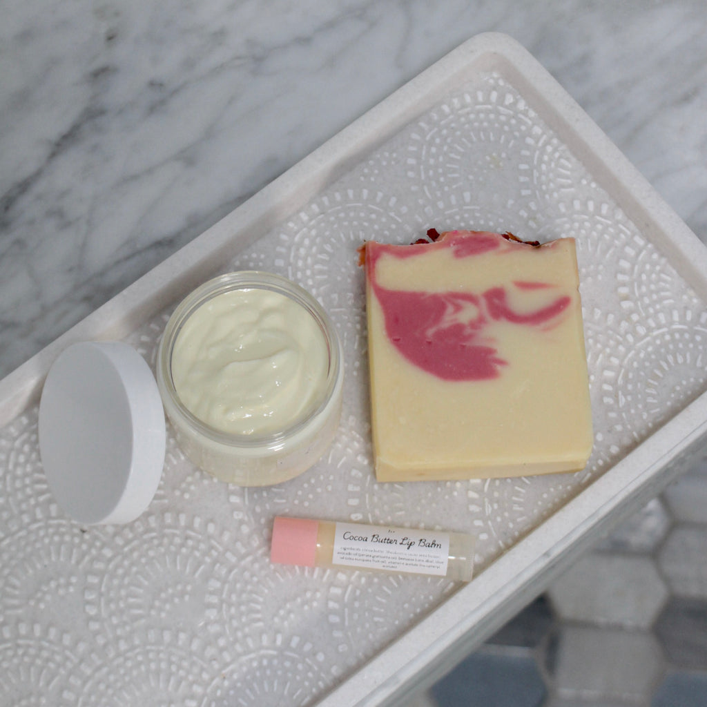 Rosebud Bergamot Soap & Body Butter Set (FREE Gift)
