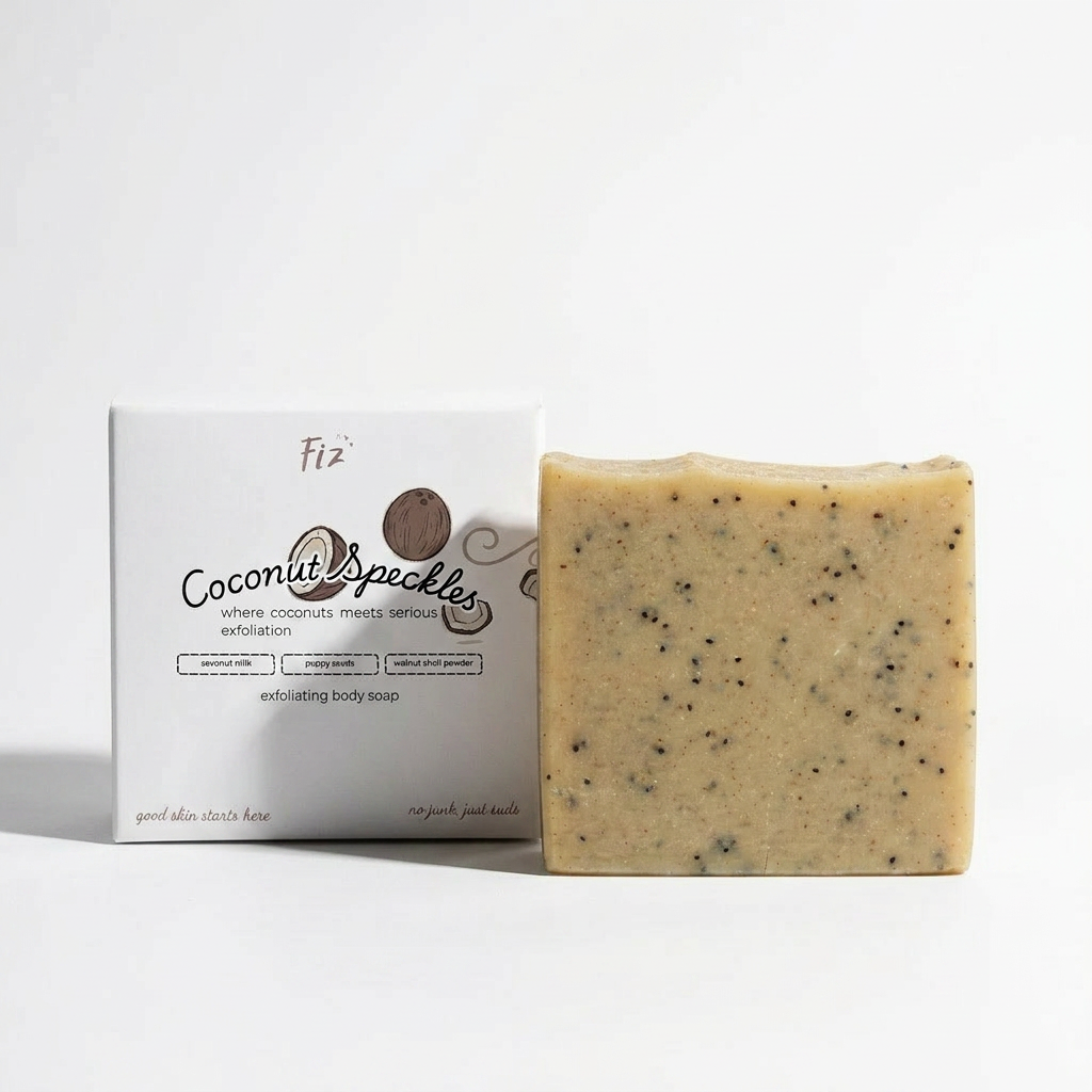 Coconut Speckles Soap Bar