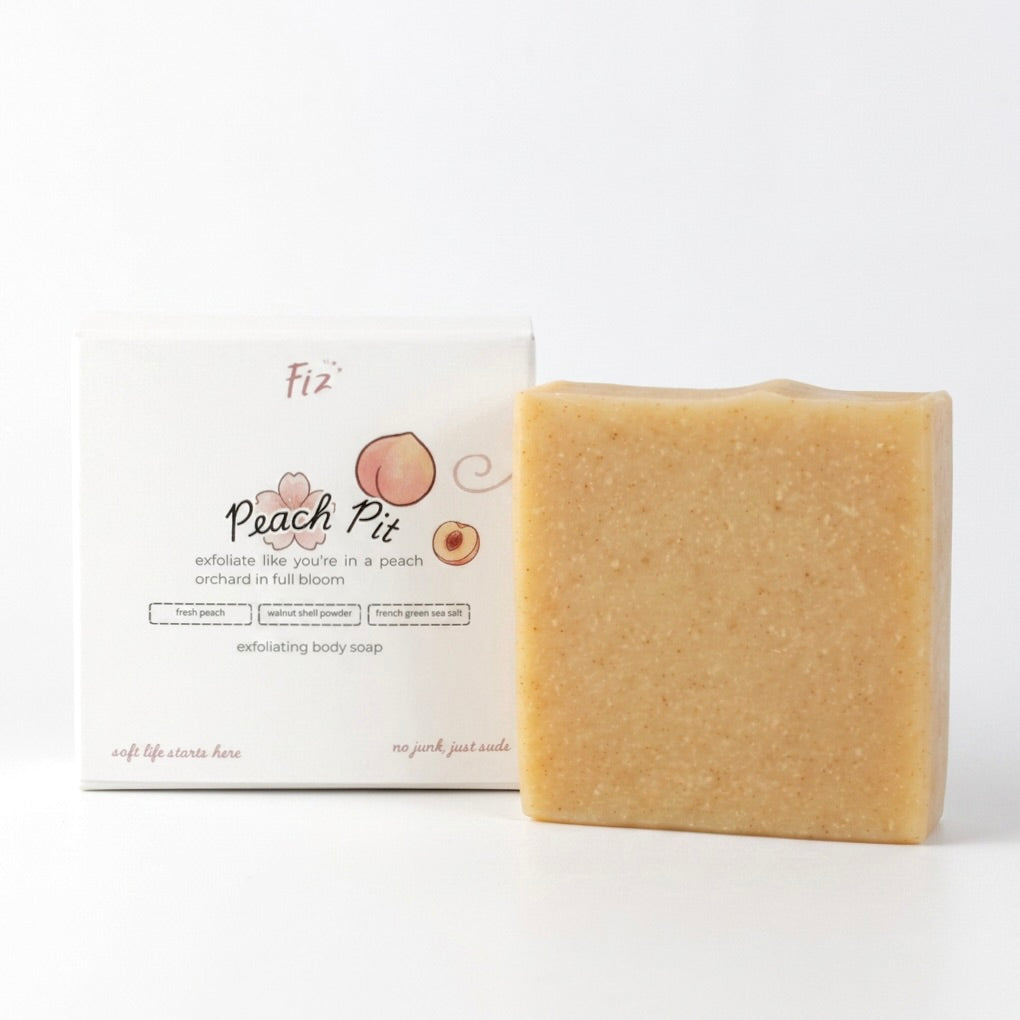 Peach Pit Soap Bar