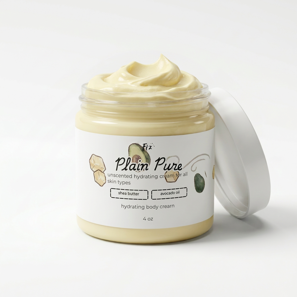 Hydrating Body Cream, Heavy Moisturizer for Daily Skin Care, Made with Shea Butter & Avocado Oil