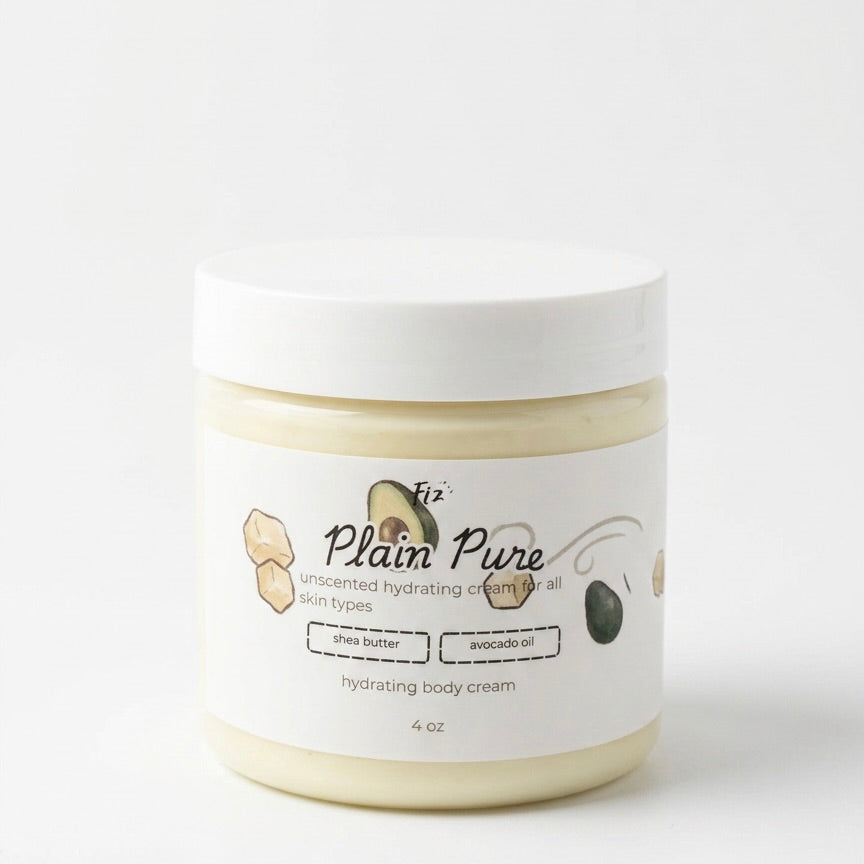 Hydrating Body Cream, Heavy Moisturizer for Daily Skin Care, Made with Shea Butter & Avocado Oil