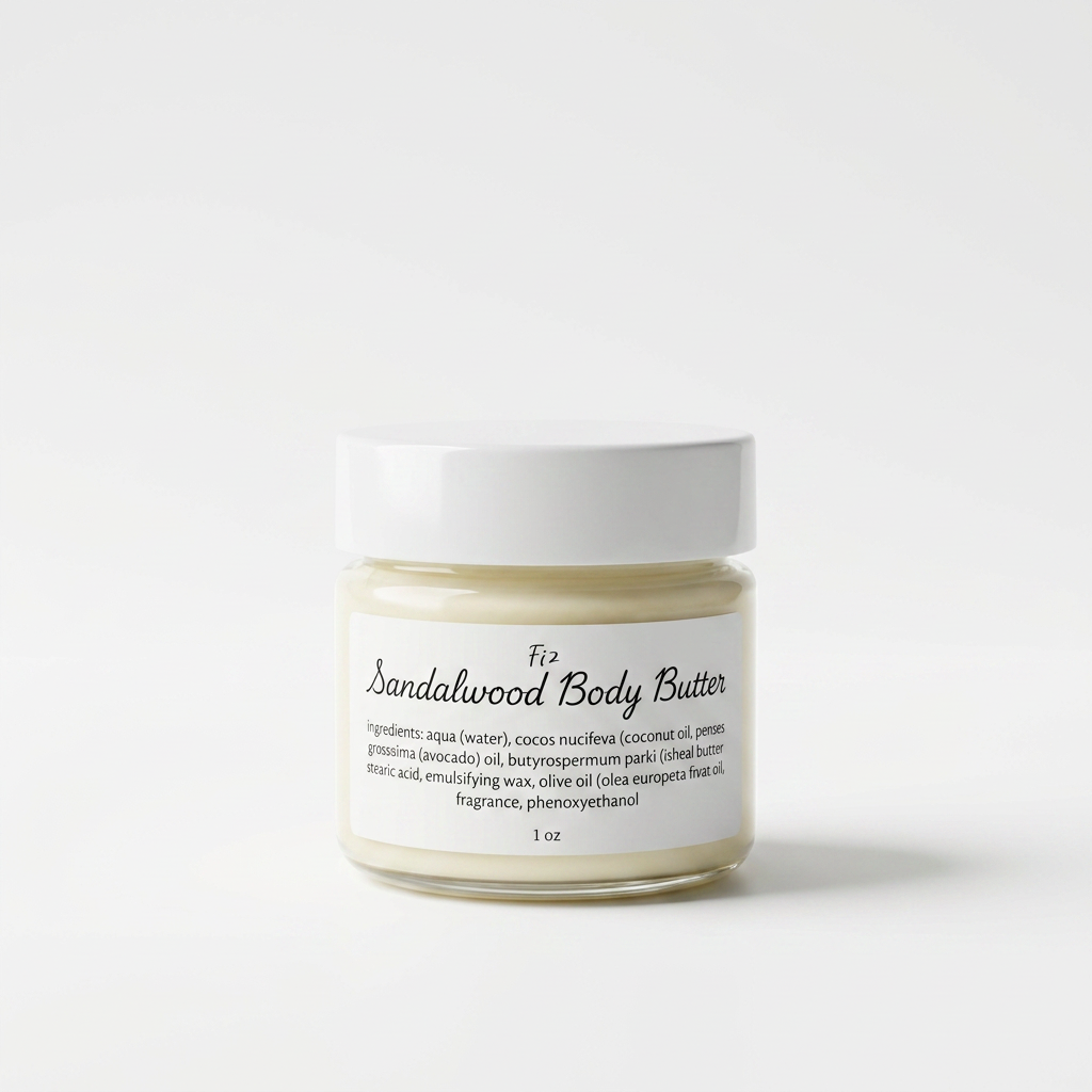 Sandalwood Body Cream (Sample Size Only)